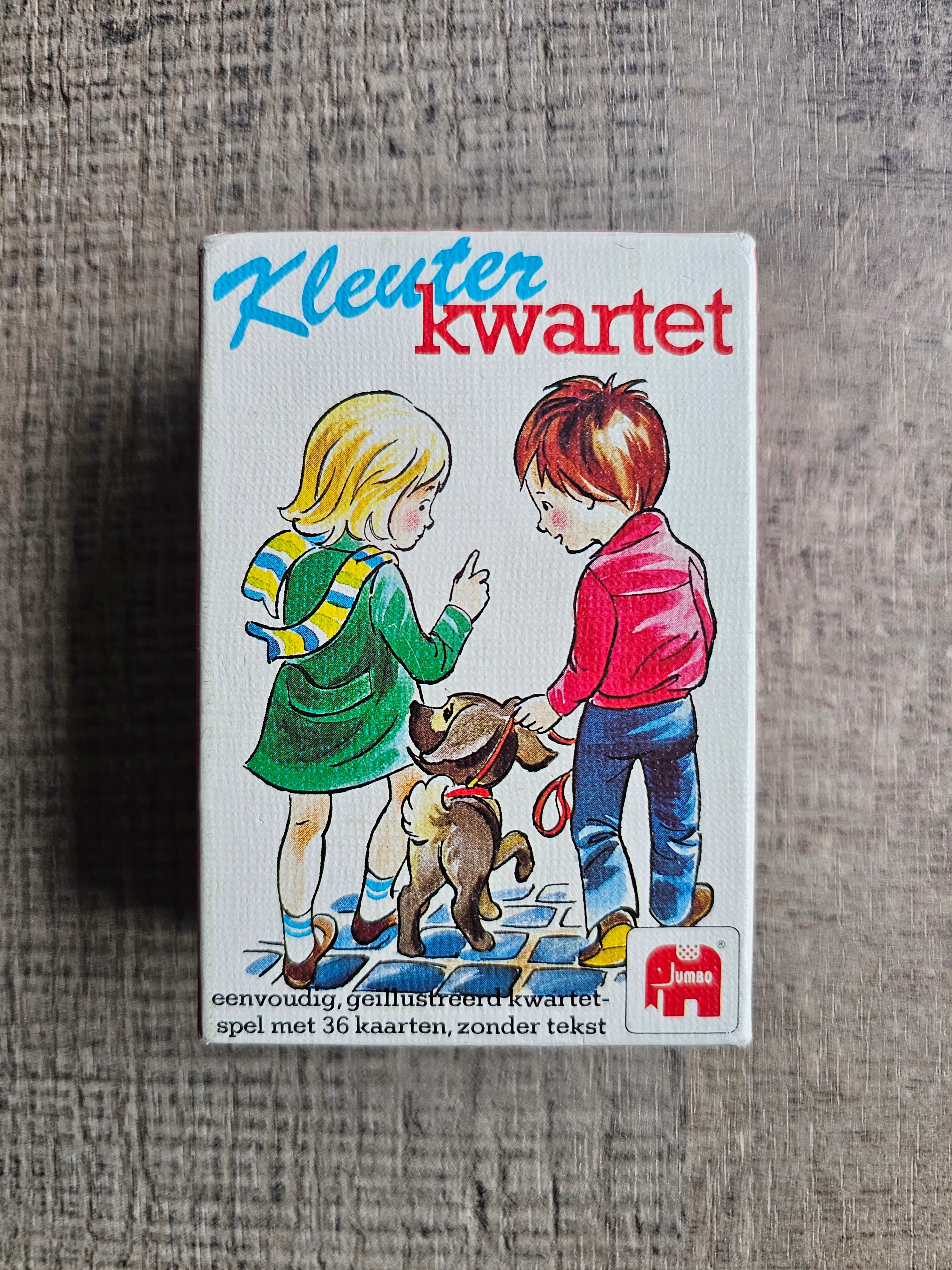 Vintage Kleuterkwartet is een kwartetspel uit 1978 uitgebracht door Jumbo 