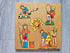 Vintage Simplex Toys houten puzzel made in Holland