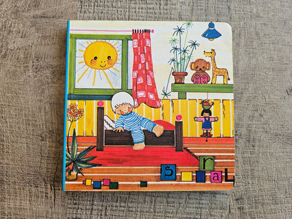 Botjes boekje 4 "Eruit, de zon is op" vintage kinderboekje