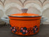Oranje Brabantia Diane pan met bloemenmotief, diameter 18,5 cm