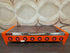 Brabantia Patrice schotelwarmer in oranje met bloemenmotief