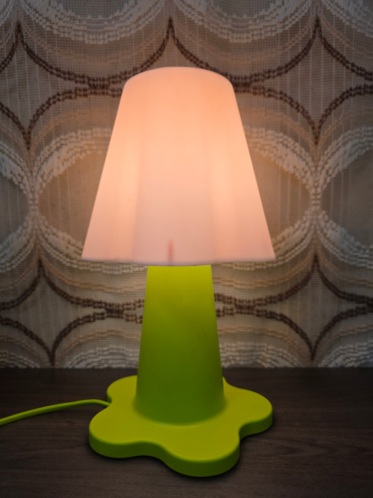 Ikea Mammut lampje lichtroze bloem
