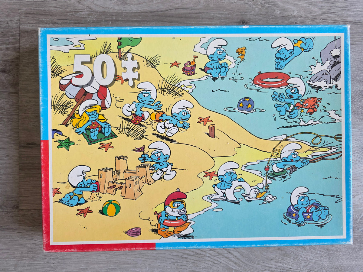 De Smurfen puzzel 50 stukjes Peyo 1994