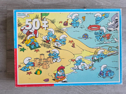 De Smurfen puzzel 50 stukjes Peyo 1994