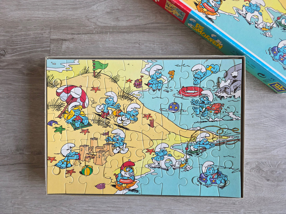 De Smurfen puzzel 50 stukjes Peyo 1994
