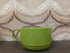 Vintage groene Mepal soepkop nr. 418 van melamine met handvat.
