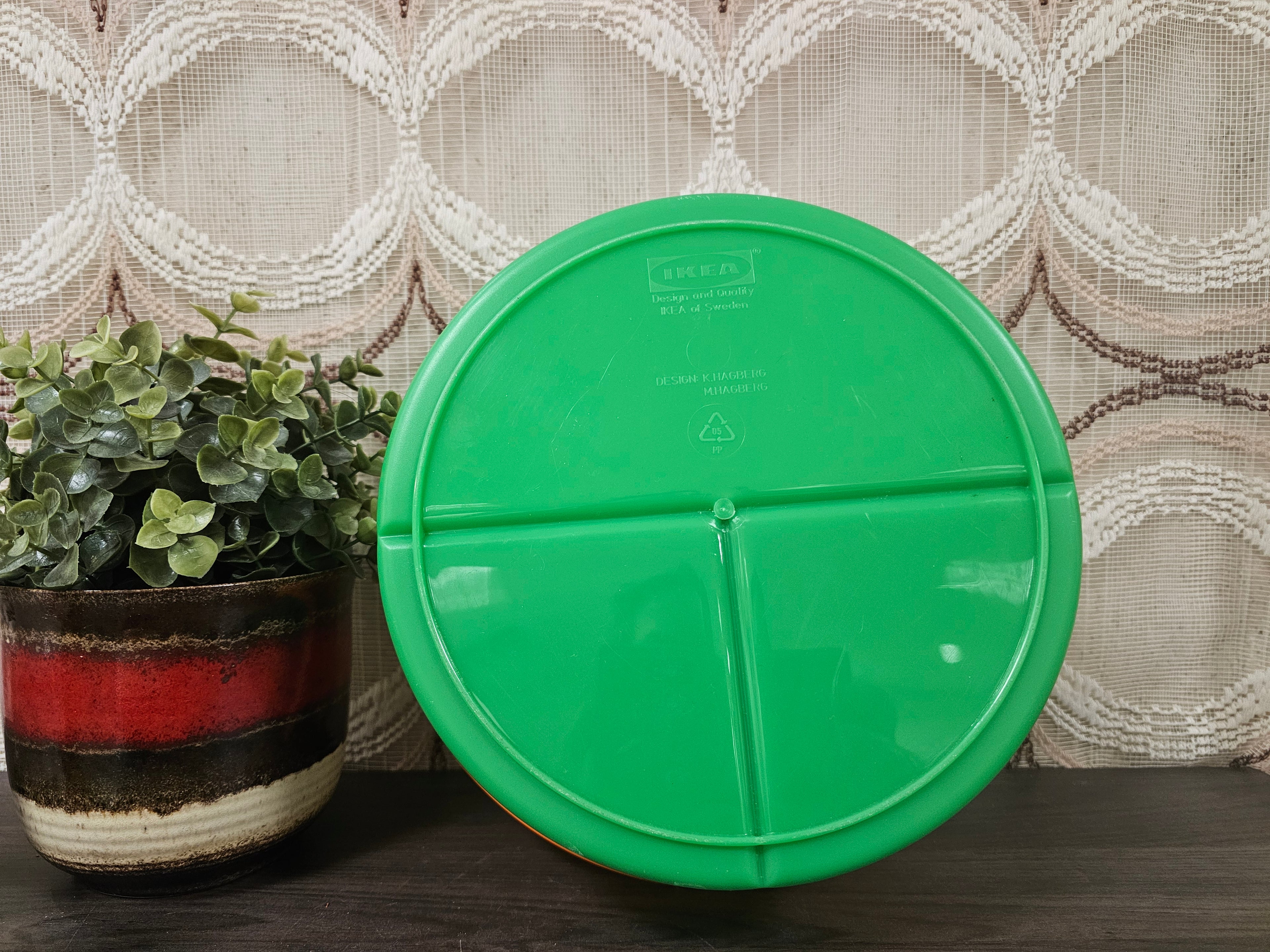 Ikea vintage opbergdoos Knut Marianne Hagberg 90