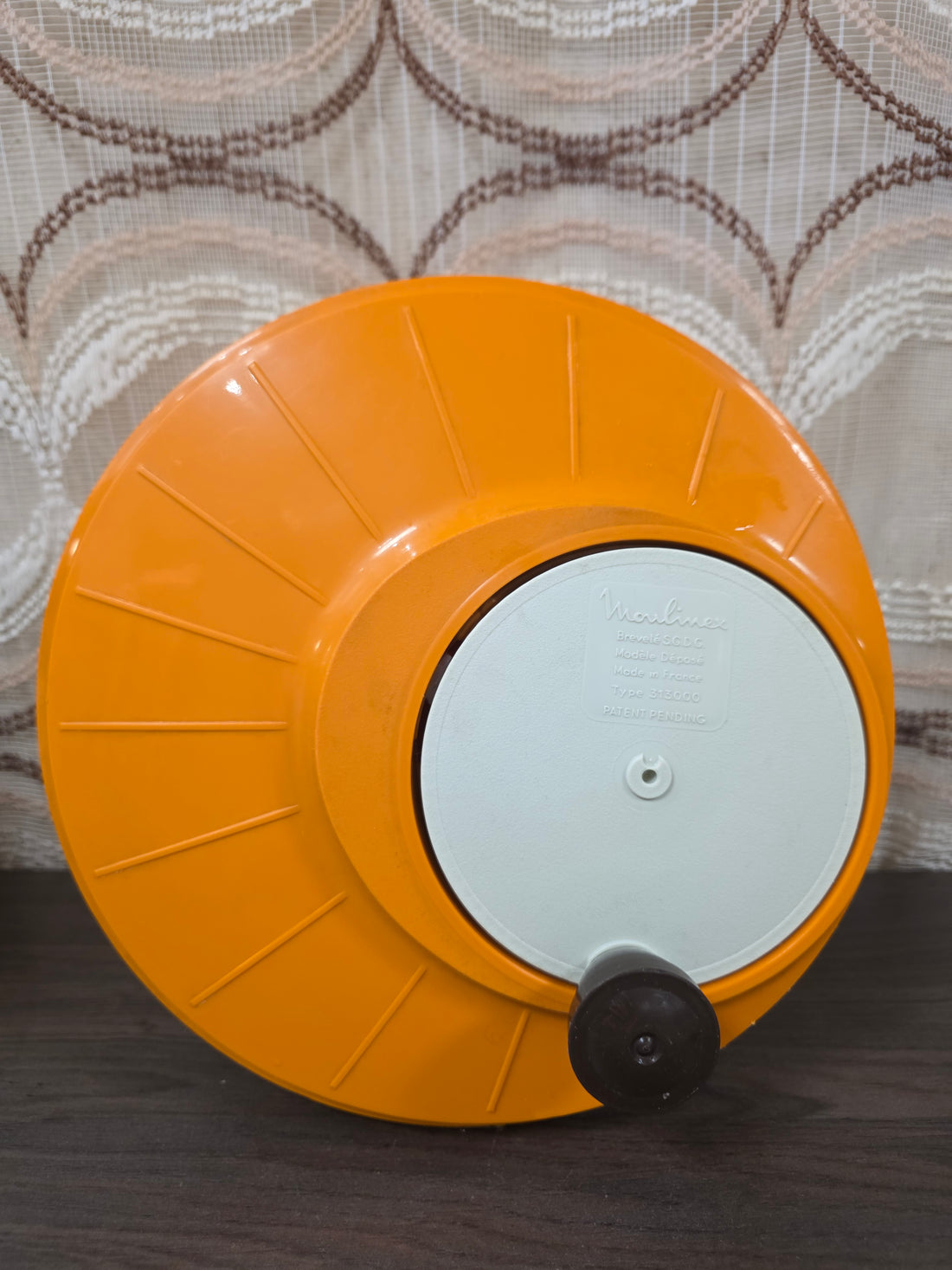 Moulinex slacentrifuge oranje – vintage keukengerei