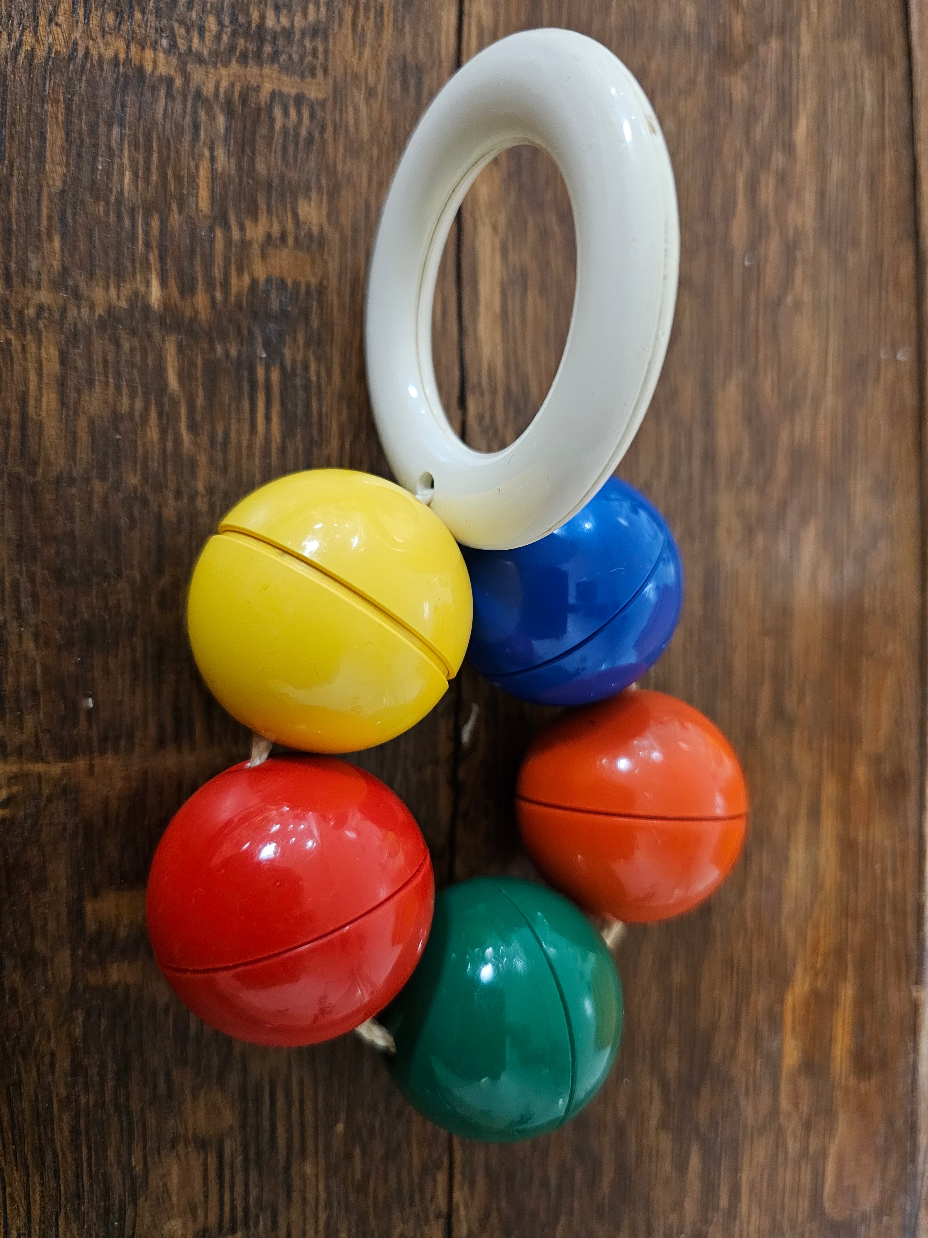 Ambi toys rammelaar gekleurde ballen