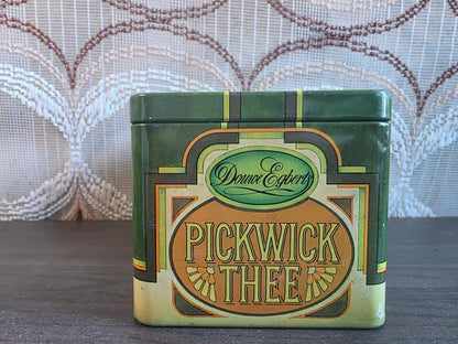 Vintage Douwe Egberts Pickwick theeblik