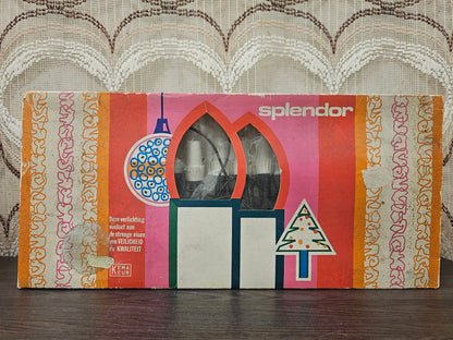 Vintage Splendor kerstlampjes in originele doos, 16 stuks, werkend
