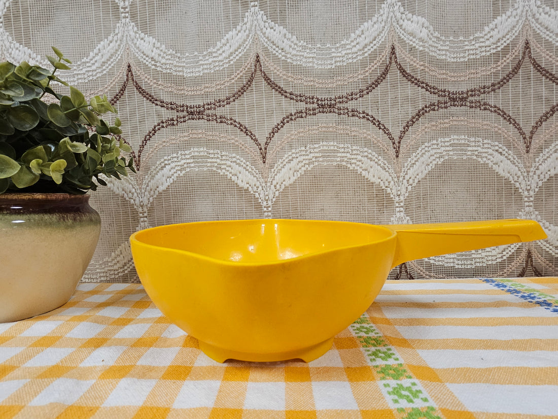 Tupperware oranje vergiet