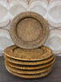 Vintage rotan onderborden 31,5 cm