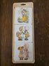 Vintage Sarah Kay Valentine onderzetters set van 6